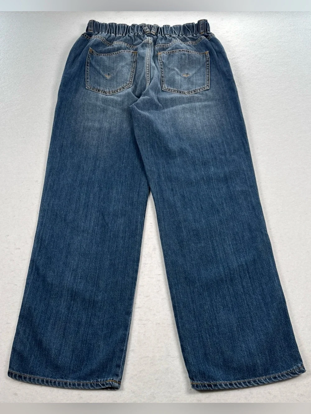 HUDSON Jeans Remi High Rise Straight Leg Ankle Womens Sz 31 Elastic Waist